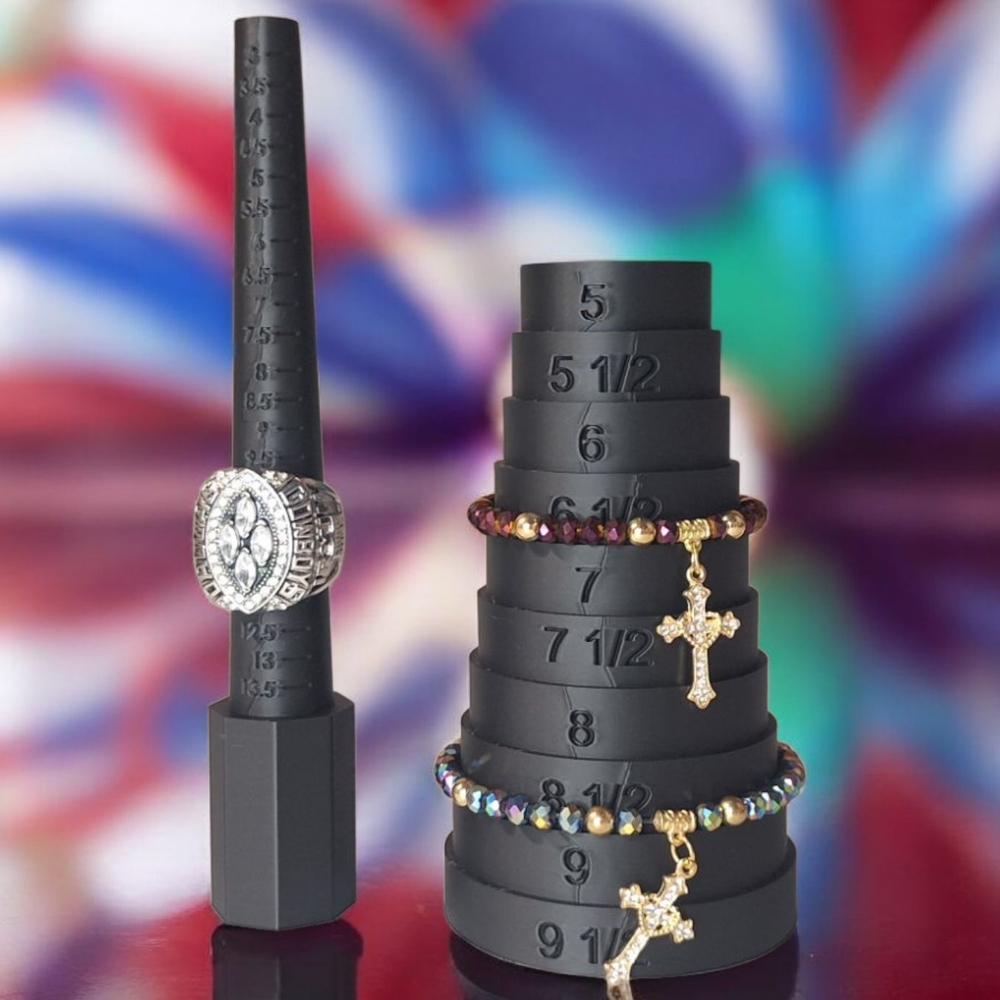 Bracelet and Ring Sizers! Bracelet and Ring Mandrel Set!